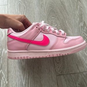 Pink Nike dunks